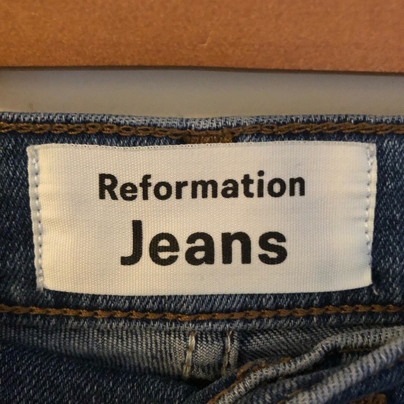 Reformation Jeans DESTIN High-waist Slim - Picture 7 of 12